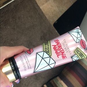 Victoria’s Secret body lotion backstage angel